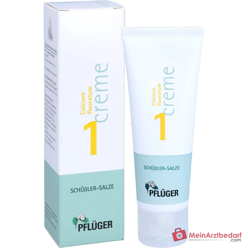 Pflüger Biochemie Pflüger Creme Nr. 1 Calcium fluoratum D4 Creme, 75 g