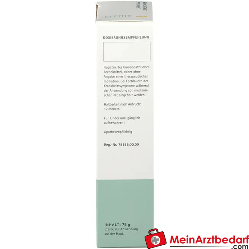 Pflüger Biochemie Pflüger Creme Nr. 1 Calcium fluoratum D4 Creme, 75 g