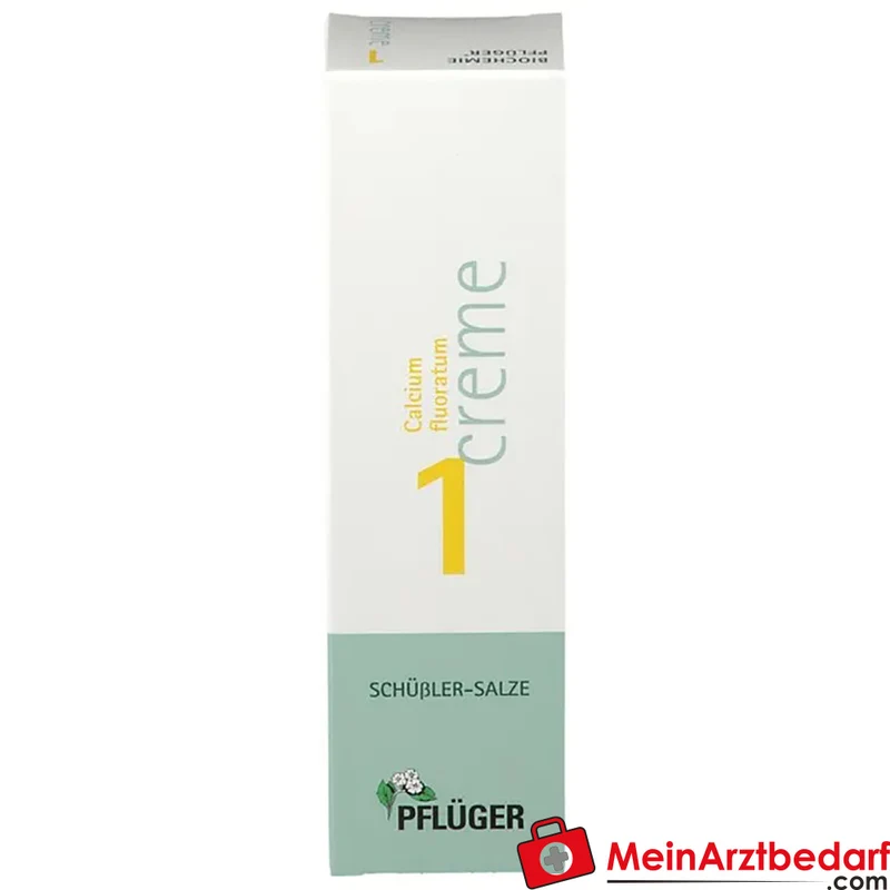 Pflüger Biochemie Pflüger Creme Nr. 1 Calcium fluoratum D4 Creme, 75 g