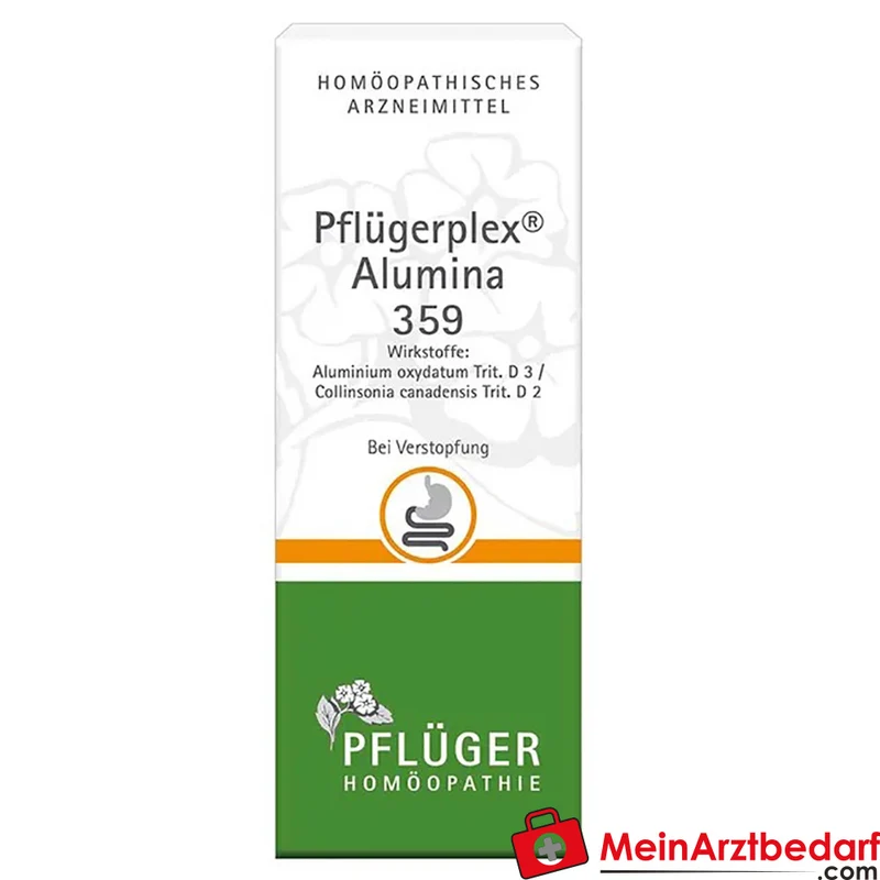 Pflüger Pflügerplex Alumina 359 Aluminium oxydatum / Collinsonia canadensis Tabletten, 100 St.