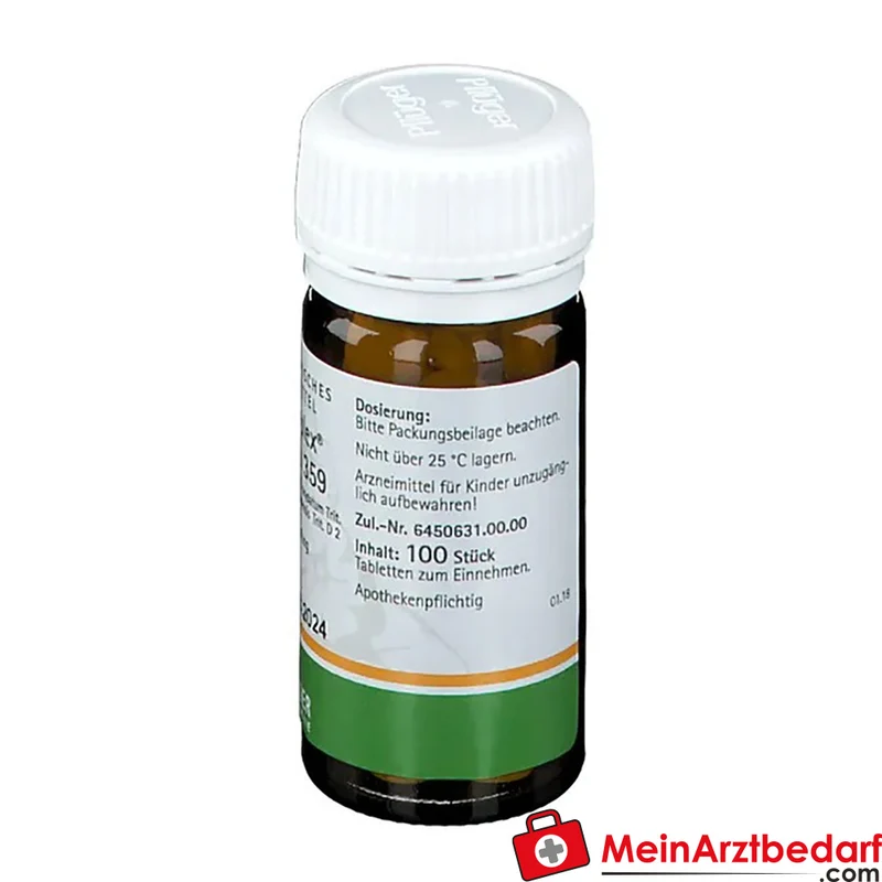 Pflüger Pflügerplex Alumina 359 Aluminium oxydatum / Collinsonia canadensis Tabletten, 100 St.