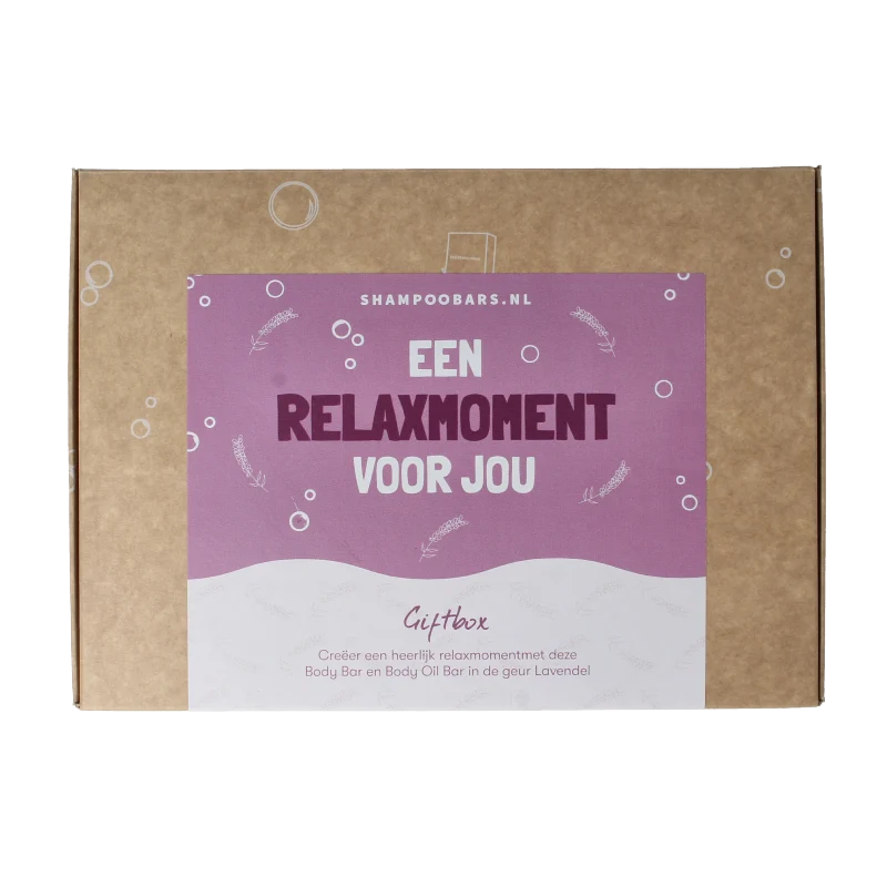 Shampoobars Giftbox een relax moment voor jou