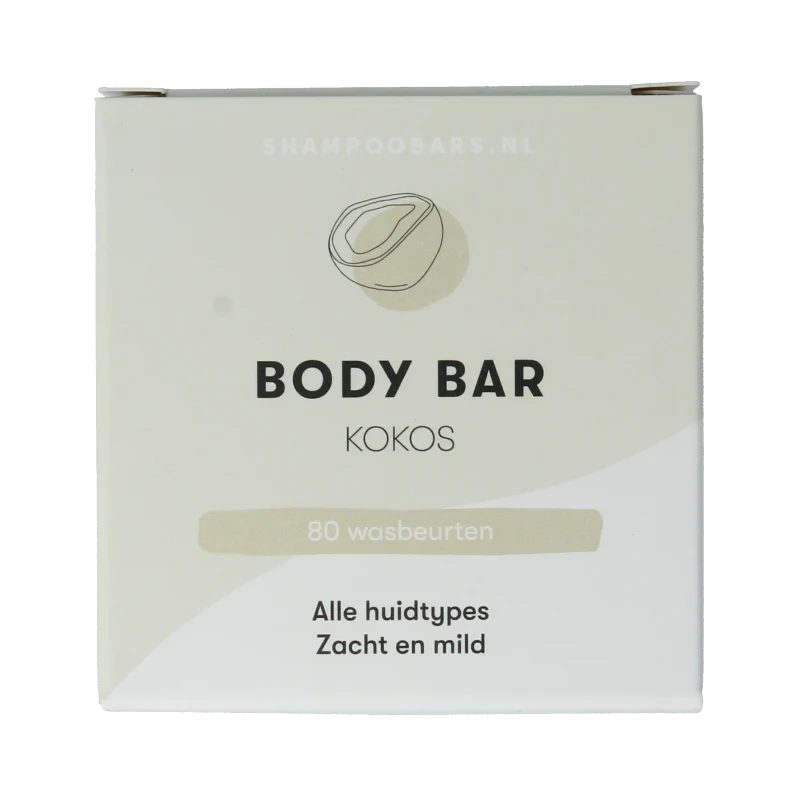 Shampoobars Body bar kokos 60 gram