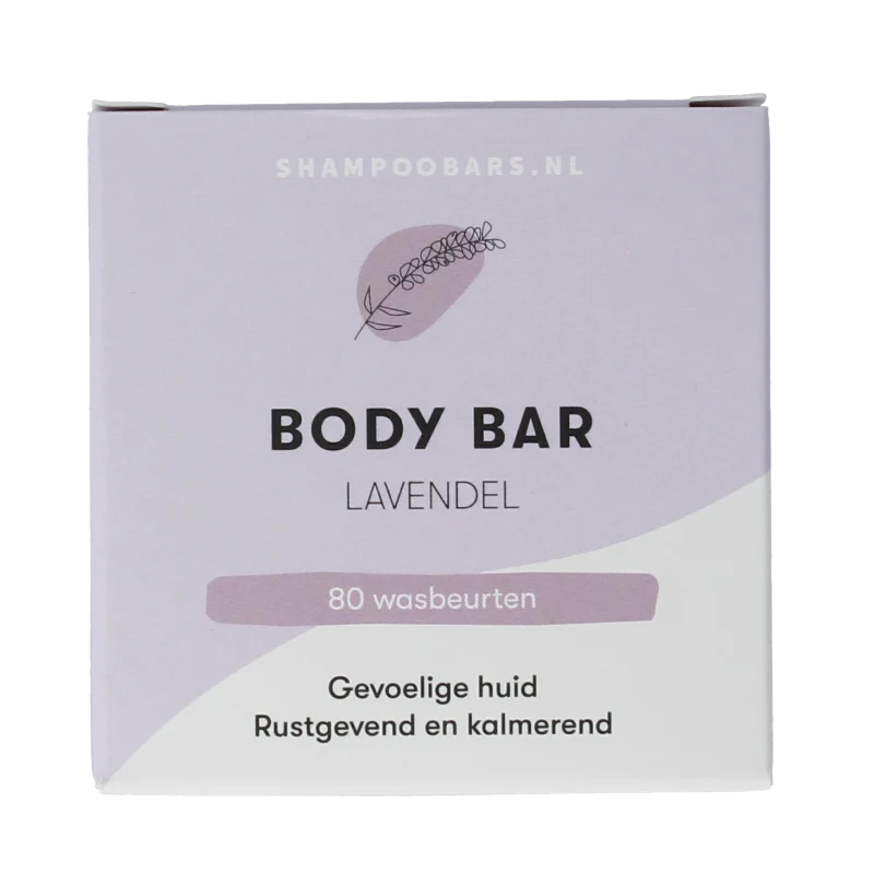 Shampoobars Body bar lavendel 60 gram