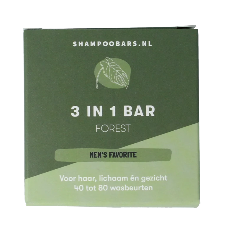 Shampoobars 3-in-1 Bar forest 60 gram