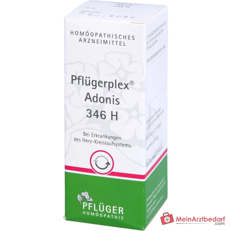 Pflügerplex Adonis 346 H – Adonis vernalis, Apocynum cannabinum, Kalmia latifolia Tabletten 100 St