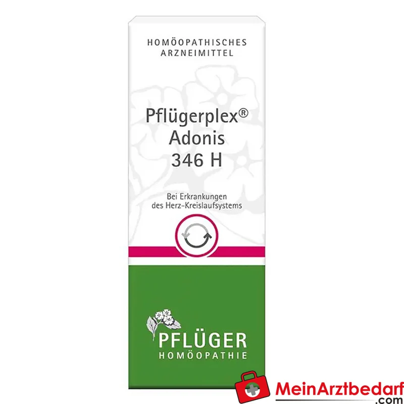 Pflügerplex Adonis 346 H – Adonis vernalis, Apocynum cannabinum, Kalmia latifolia Tabletten 100 St