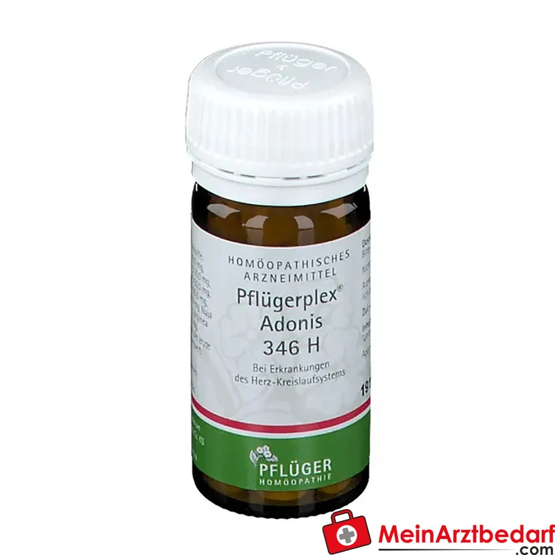 Pflügerplex Adonis 346 H – Adonis vernalis, Apocynum cannabinum, Kalmia latifolia Tabletten 100 St