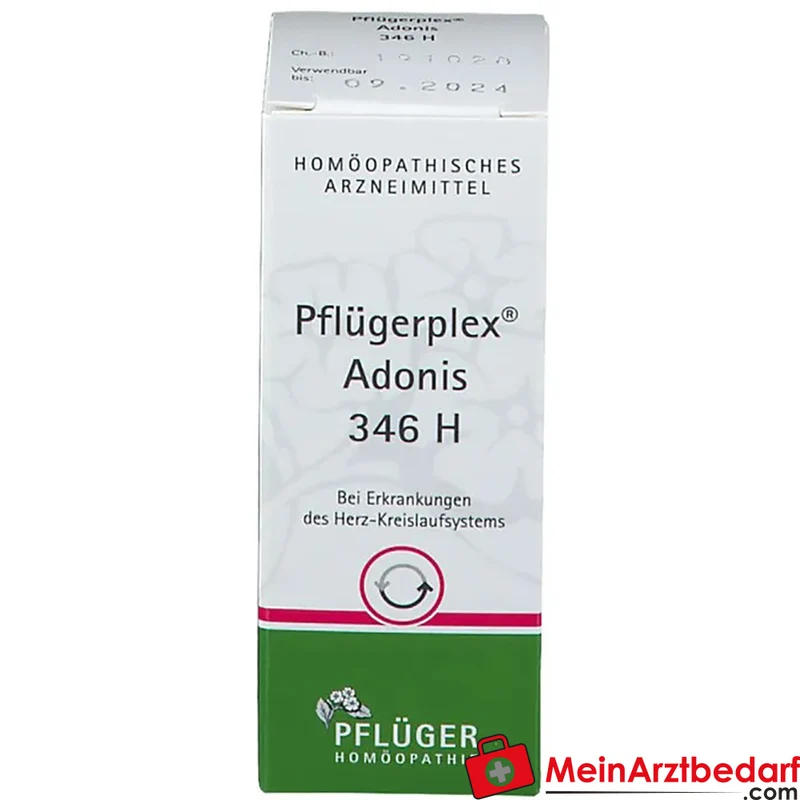 Pflügerplex Adonis 346 H – Adonis vernalis, Apocynum cannabinum, Kalmia latifolia Tabletten 100 St