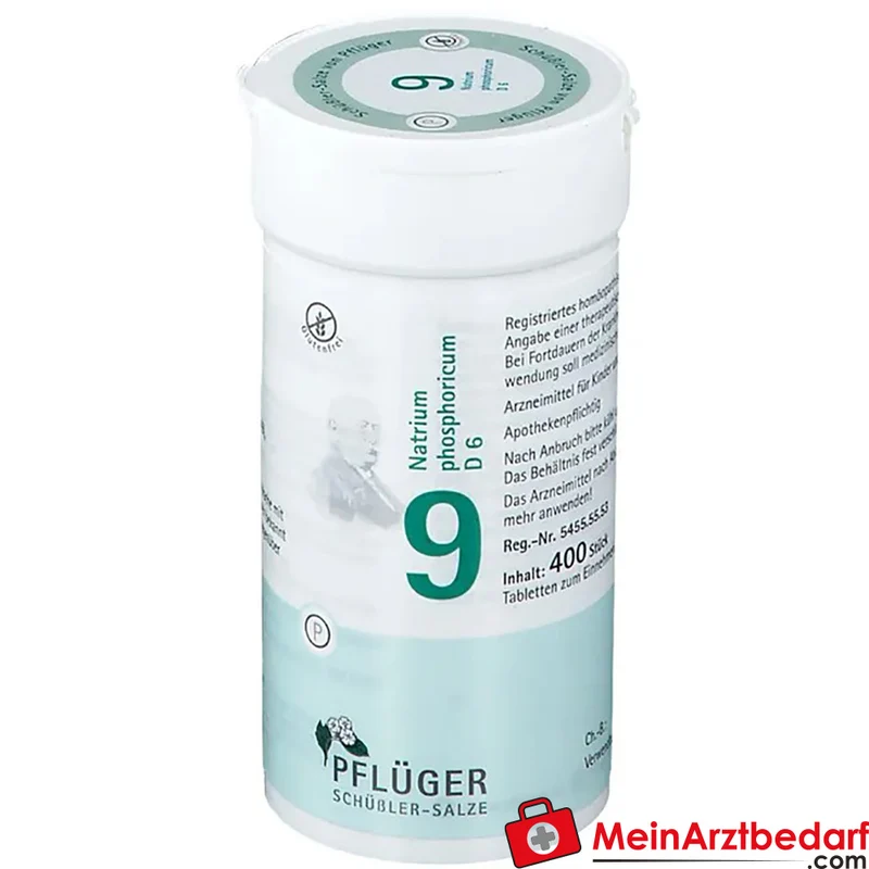 Biochemie Pflüger Nr. 9 Natrium phosphoricum D6 250 mg Tabletten 100 St