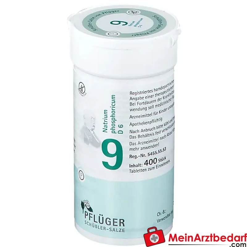 Biochemie Pflüger Nr. 9 Natrium phosphoricum D6 250 mg Tabletten 100 St