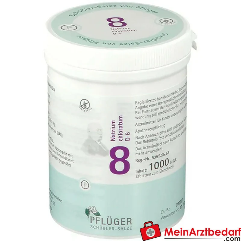 Biochemie Pflüger Nr. 8 Natrium chloratum D6 Tabletten, 100 St.