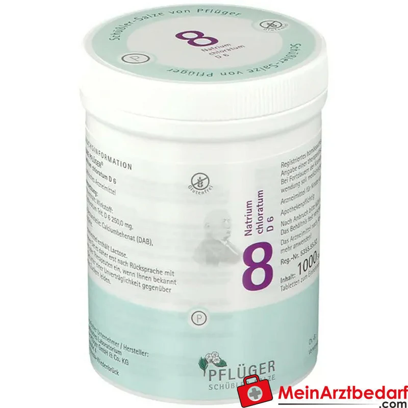 Biochemie Pflüger Nr. 8 Natrium chloratum D6 Tabletten, 100 St.
