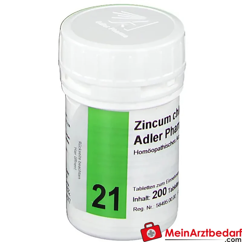 Adler Pharma Zincum chloratum D12 250 mg Tabletten