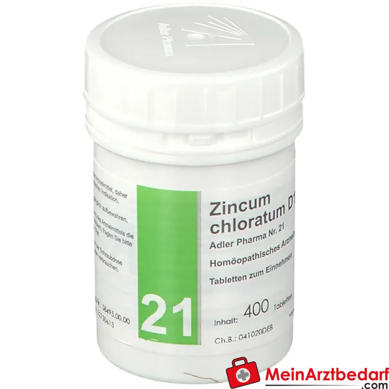 Adler Pharma Zincum chloratum D12 250 mg Tabletten