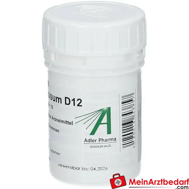 Adler Pharma Cuprum arsenicosum D12 Tabletten homöopathisches Arzneimittel Nr. 19