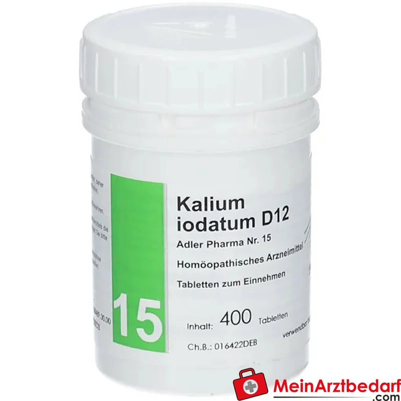 Adler Pharma Kalium iodatum D12 Tabletten 250 mg (Dr. Schüßler Nr. 15)