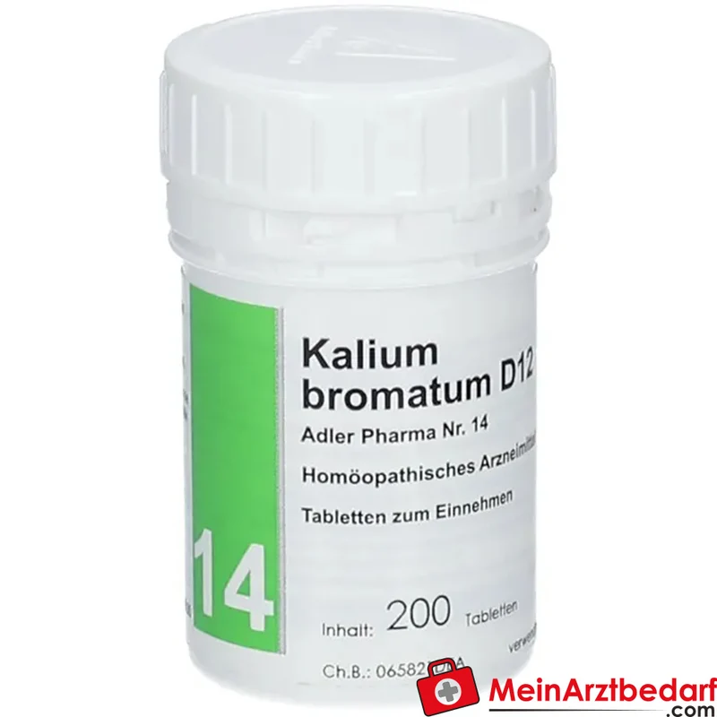 Adler Pharma Kalium bromatum D12 250 mg Tabletten Schüßler Nr. 14