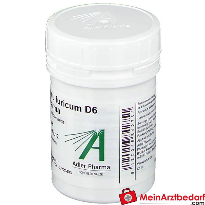 Adler Pharma Calcium sulfuricum D6 250 mg Tabletten