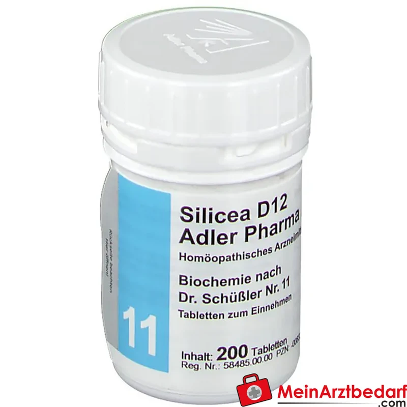 Adler Pharma Silicea D12 Acidum silicicum 250 mg Tabletten