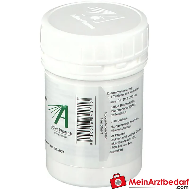 Adler Pharma Silicea D12 Acidum silicicum 250 mg Tabletten