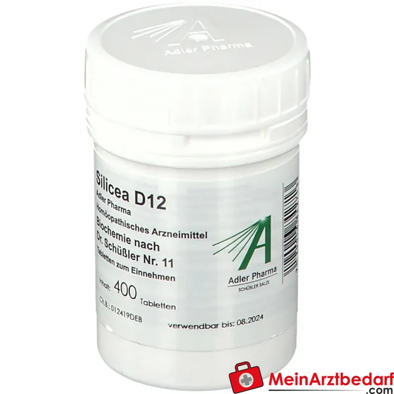Adler Pharma Silicea D12 Acidum silicicum 250 mg Tabletten