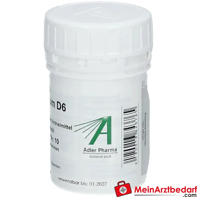 Adler Pharma Natrium sulfuricum D6 250 mg Tabletten