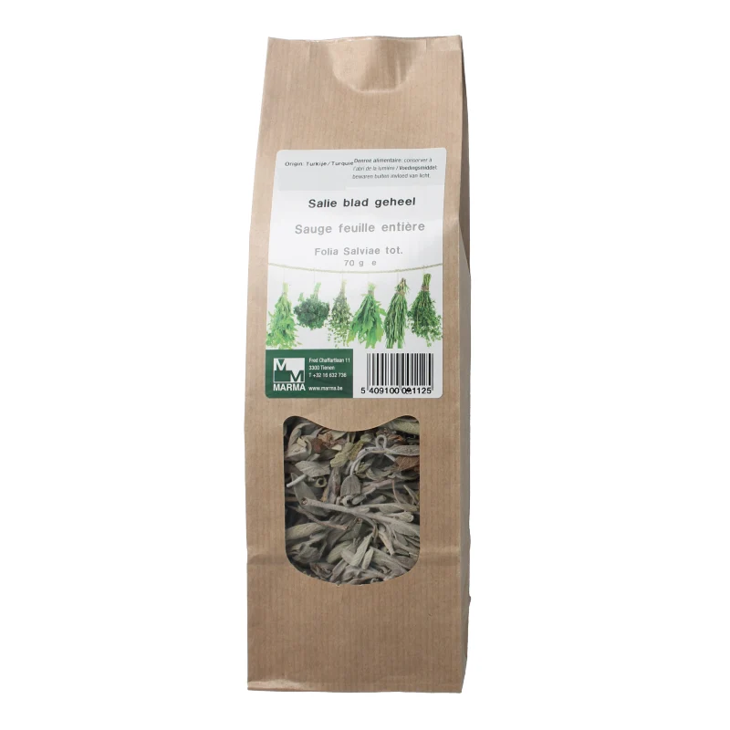 Marma Salie blad geheel 70 gram