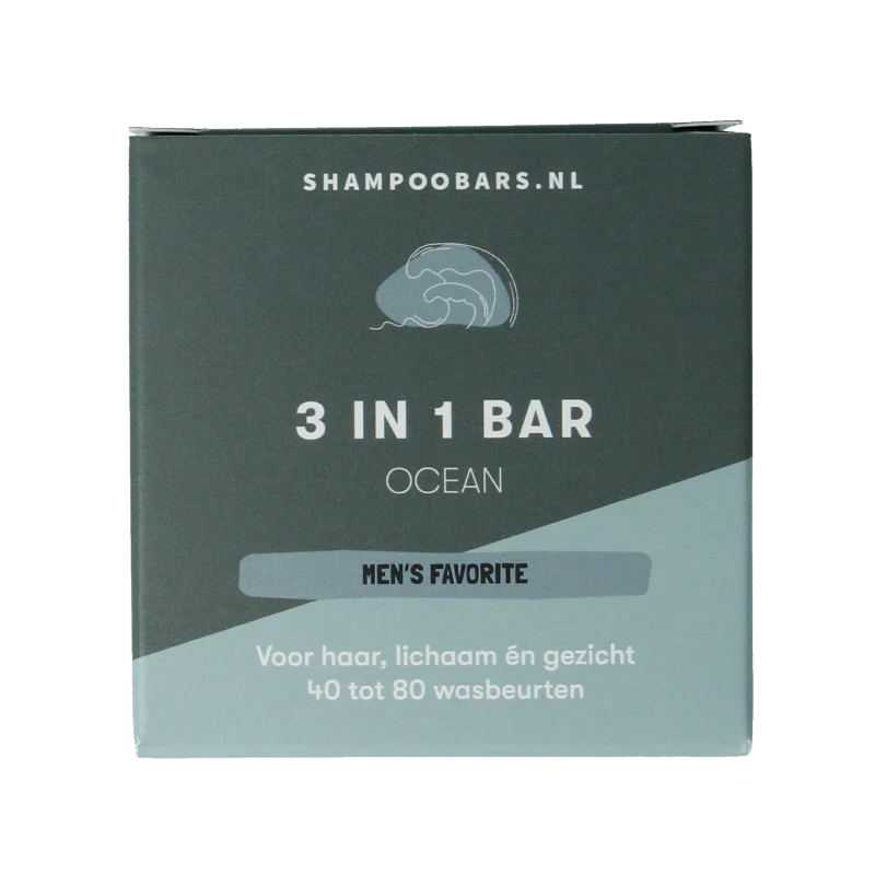 Shampoobars 3-in-1 Bar ocean 60 gram
