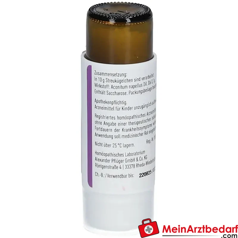 Pflüger Aconitum D6 Globuli 4 g