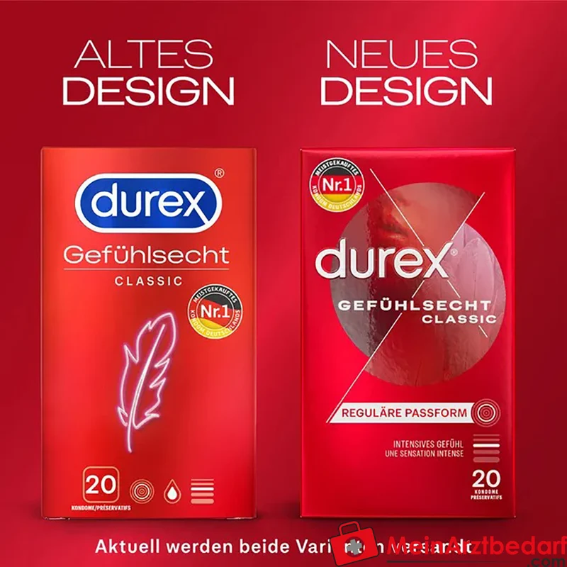 Durex Gefühlsecht Classic Kondome
