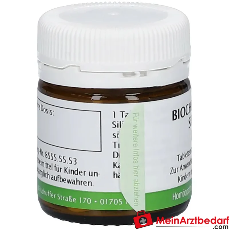 Bombastus Biochemie 11 Silicea D3 Tabletten Acidum silicicum D3 250 mg
