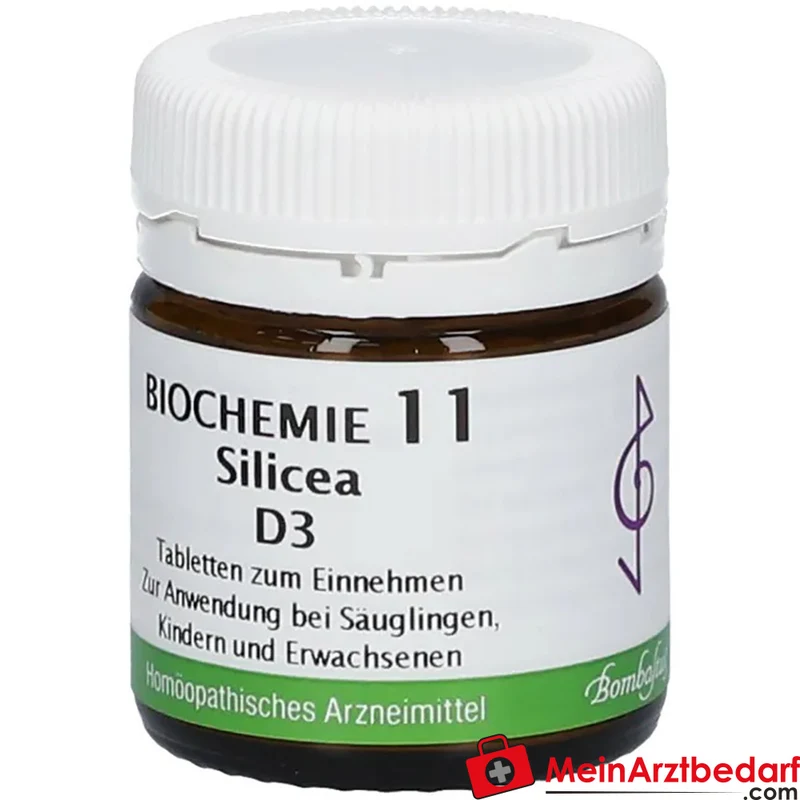 Bombastus Biochemie 11 Silicea D3 Tabletten Acidum silicicum D3 250 mg