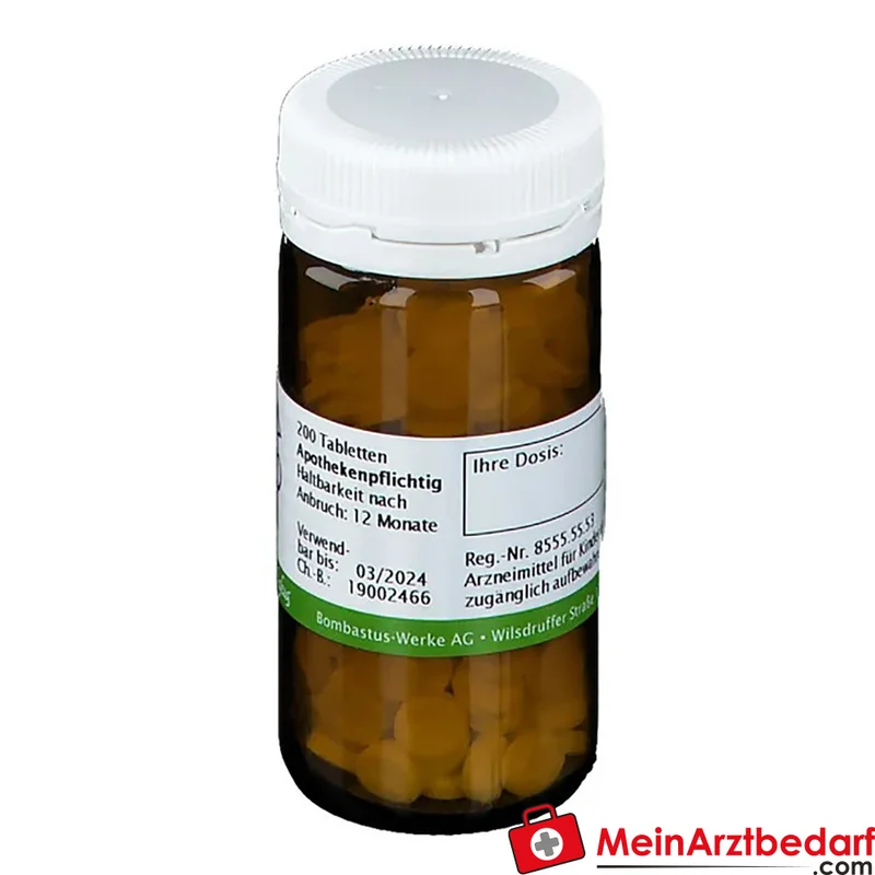 Bombastus Biochemie 11 Silicea D3 Tabletten Acidum silicicum D3 250 mg