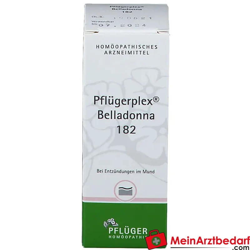 Pflügerplex Belladonna 182 (Atropa belladonna) homöopathische Tropfen