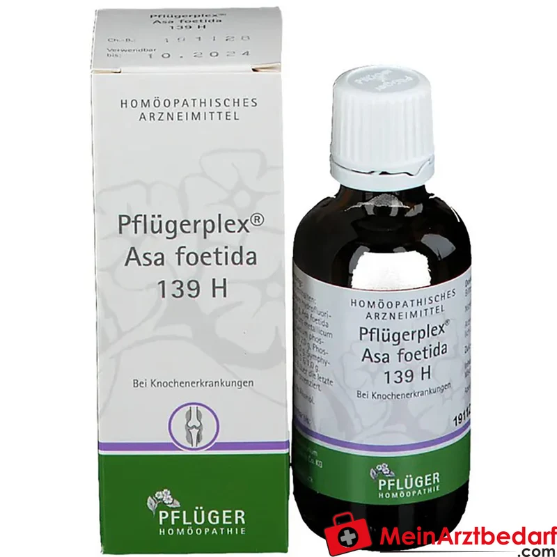 Pflügerplex Asa foetida 139 H homöopathisches Arzneimittel Tropfen, Asa foetida D4