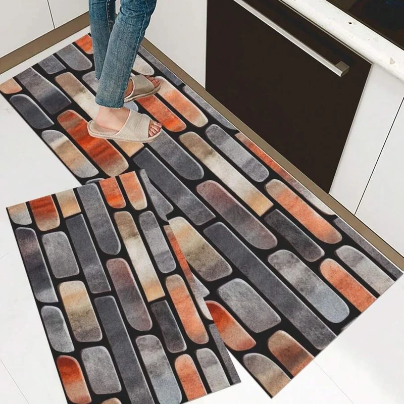 Stylische Küchenkomfortmatten-Set