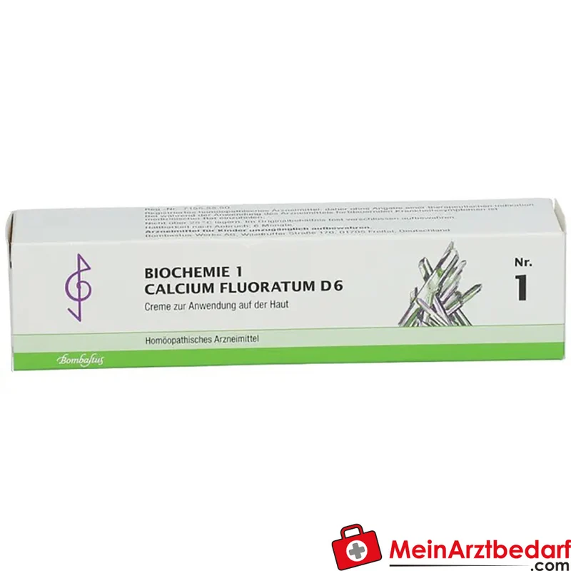 Bombastus Biochemie 1 Calcium fluoratum D6 Creme 30 g