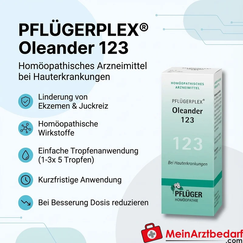 Pflügerplex Oleander 123 Aluminium oxydatum Tropfen 50 ml
