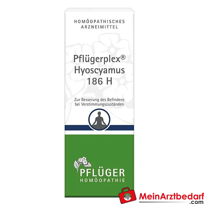 Pflügerplex Hyoscyamus 186 H homöopathisches Arzneimittel Globuli
