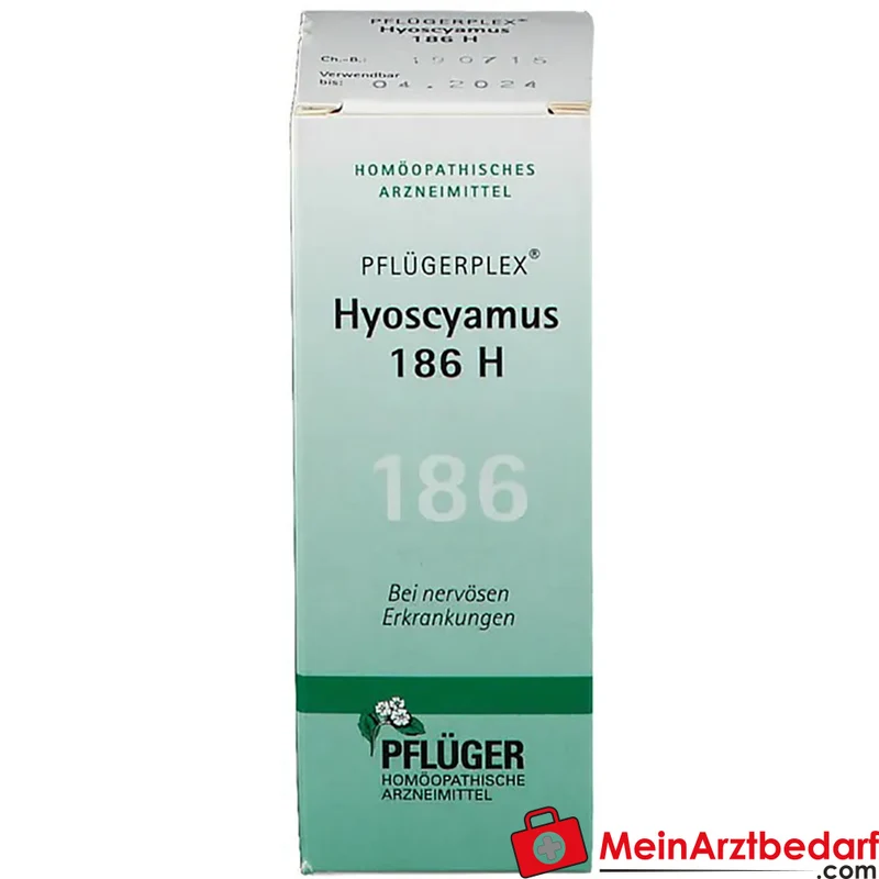 Pflügerplex Hyoscyamus 186 H homöopathisches Arzneimittel Globuli