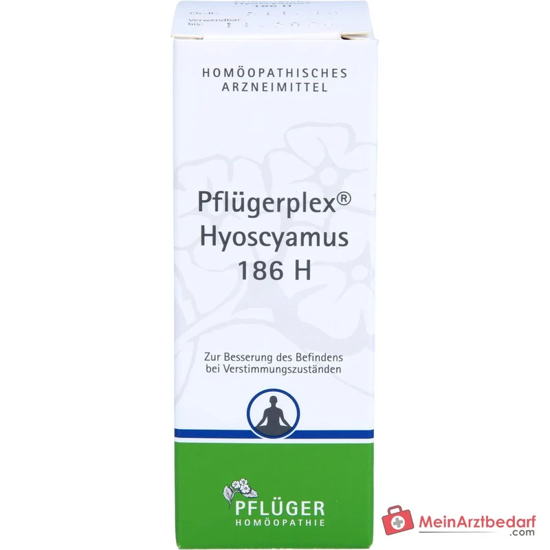 Pflügerplex Hyoscyamus 186 H homöopathisches Arzneimittel Globuli