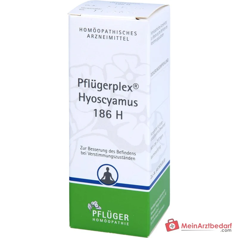 Pflügerplex Hyoscyamus 186 H homöopathisches Arzneimittel Globuli