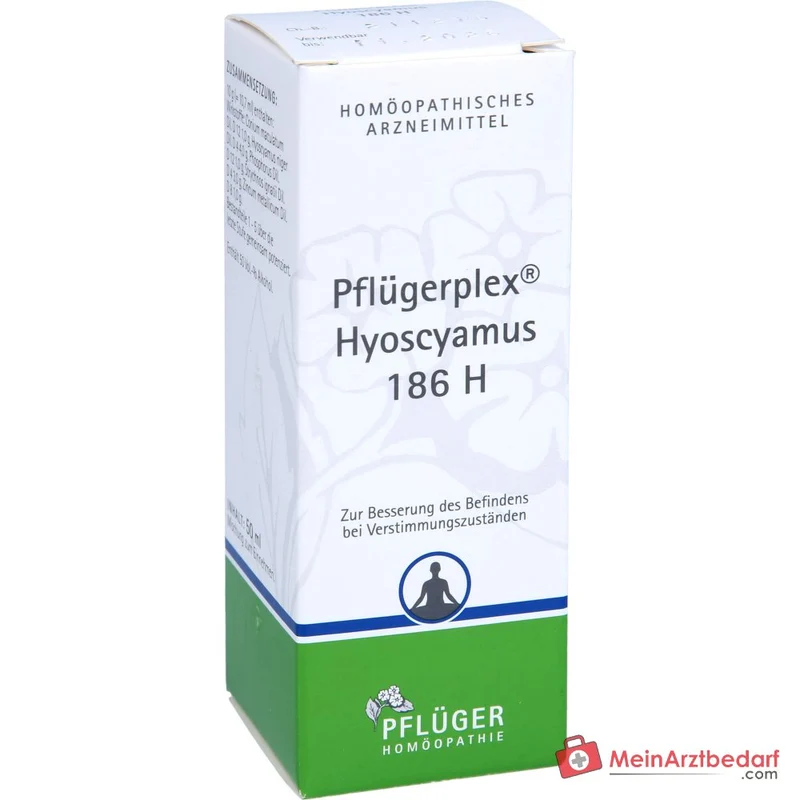 Pflügerplex Hyoscyamus 186 H homöopathisches Arzneimittel Globuli