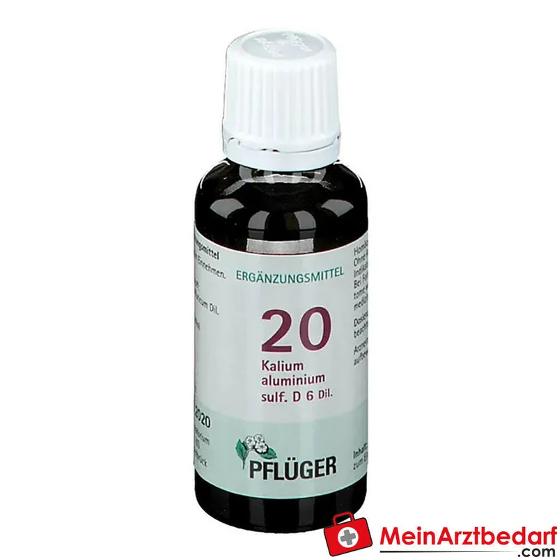 Biochemie Pflüger Nr.20 Kalium aluminium sulfuricum D6 Tropfen