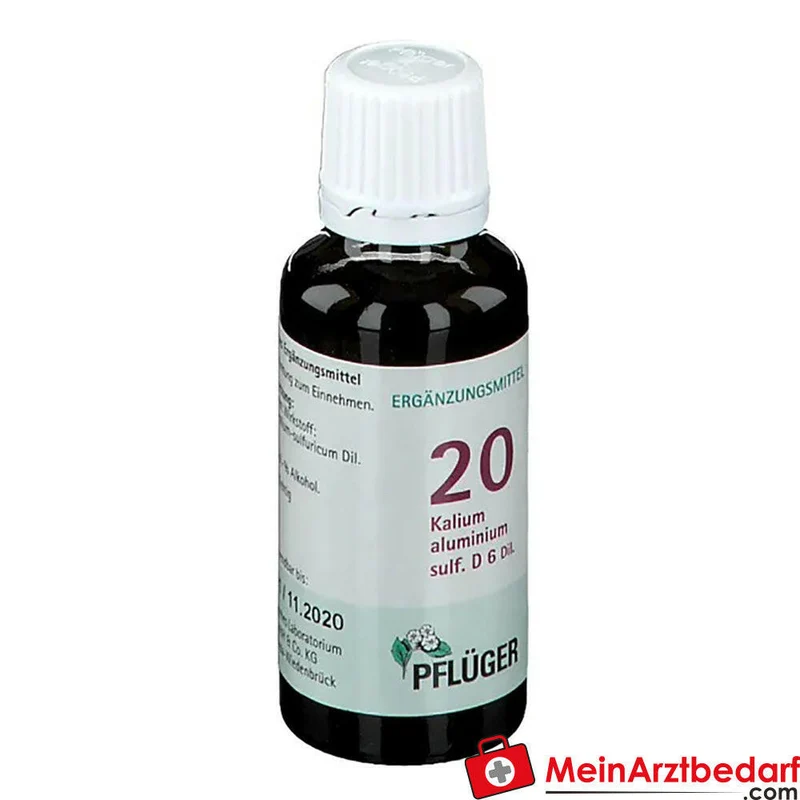 Biochemie Pflüger Nr.20 Kalium aluminium sulfuricum D6 Tropfen