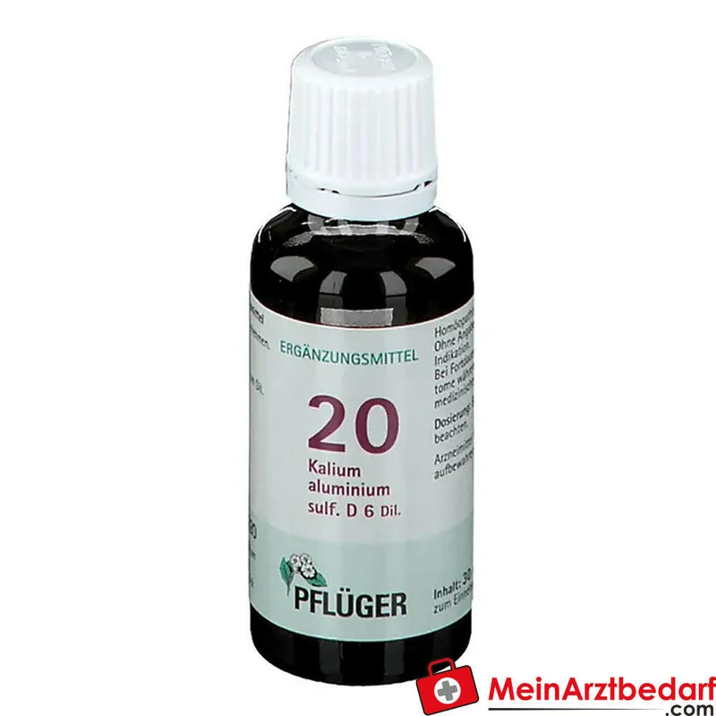 Biochemie Pflüger Nr.20 Kalium aluminium sulfuricum D6 Tropfen
