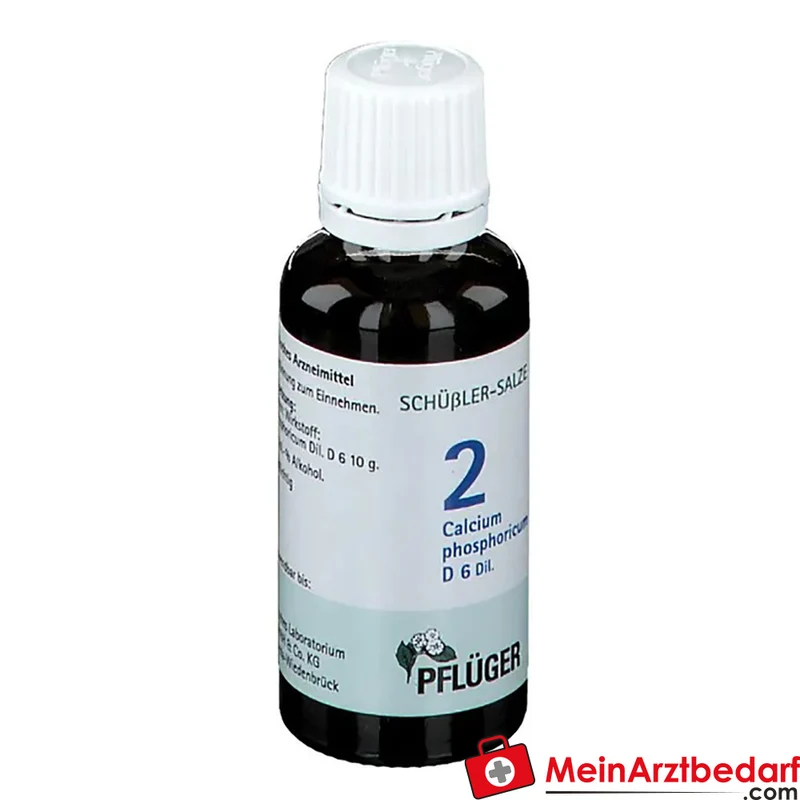 Biochemie Pflüger Calcium phosphoricum D6 Tropfen