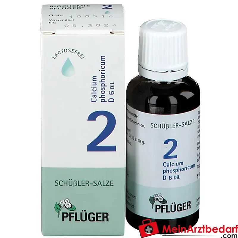Biochemie Pflüger Calcium phosphoricum D6 Tropfen