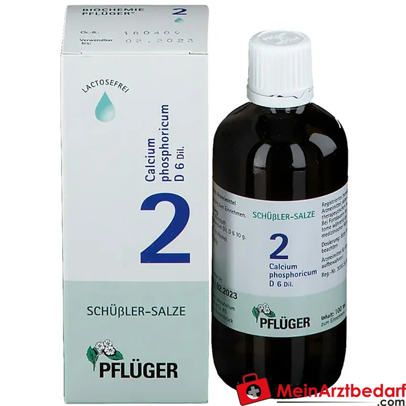 Biochemie Pflüger Calcium phosphoricum D6 Tropfen